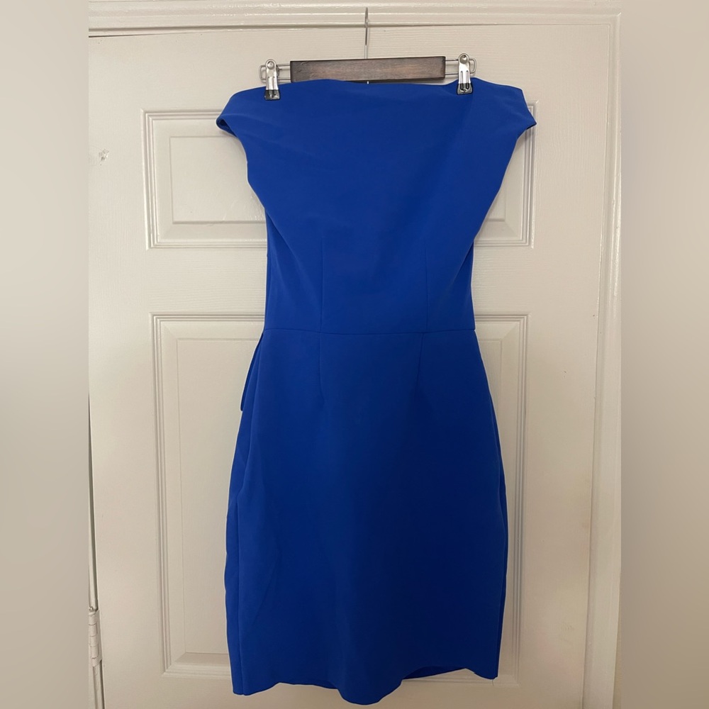 Chiara Boni La Petite Robe Melania Short Off-The-Shoulder Dress - Picture 4 of 14